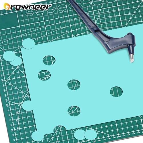 New 360 Degree Rotary Art Knife Cutting Tool With 3 Heads Craft Cutter Paper Knife Accessories Graphic Design CarveTrim Tools