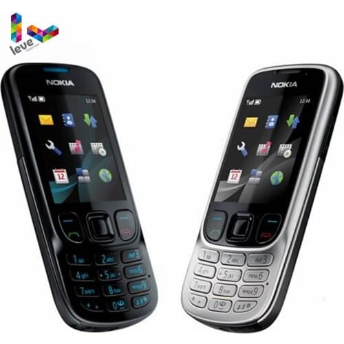 Original Unlocked Nokia 6303 Classic 6303C FM GSM Mobile Phone Support Russian Keyboard Cell Phone Free shipping