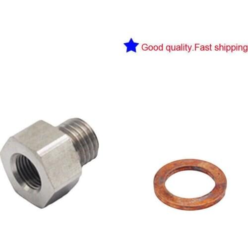 Fitting Adapter NPT 1/8" Female To Metric M12X1.5 Male Replace auto meter
