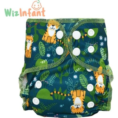 HappyFlute Onesize bamboo cotton fitted diaper, natural, AIO diaper, fit babies from 5-15kgs,needs to wear a diaper cover