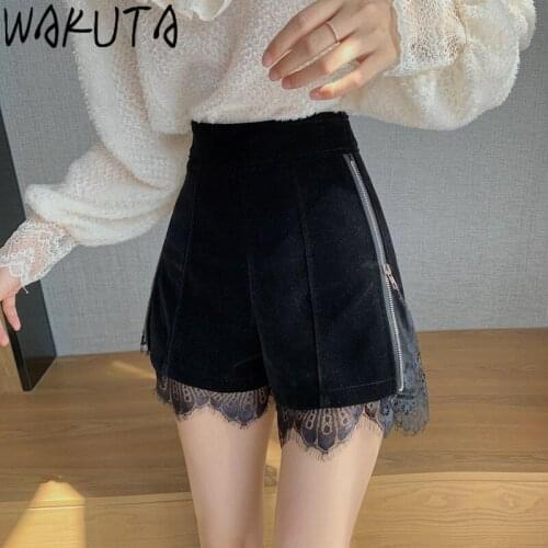 Wakuta Women's High Waist Shorts