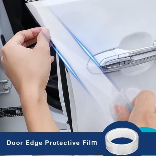 Car Door Edges Guard Car Trunk Door Sill Sticker Door Scratch Protector Paint Protective Film Anti-scratch Wrap Sticker