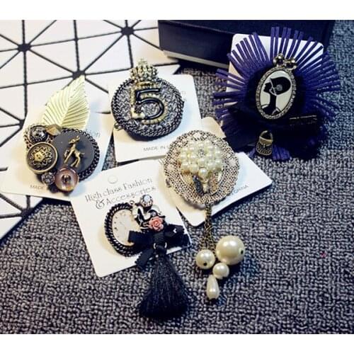 ZHENKEROU Brooches Bow On Clothes