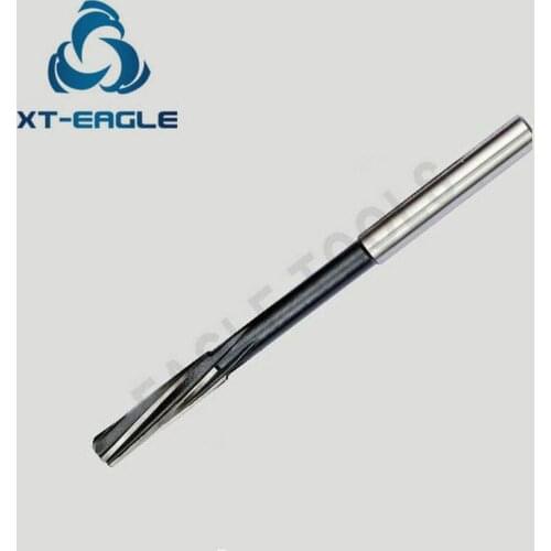 8x33x117 HSS M35 Spiral Flute Straight Shank Chucking Reamer for Stainless Steel