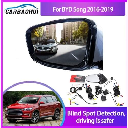 Car Blind Spot Mirror Radar Detection System for BYD Song 2016-2019 BSD Microwave Blind Monitoring Assistant Driving Security