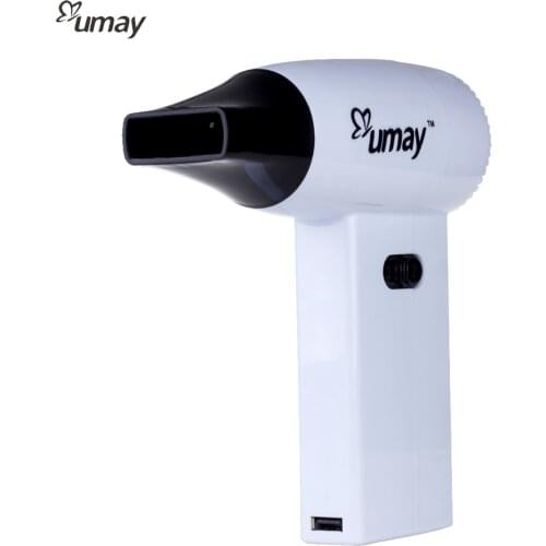 Infant Cordless Hair Dryer Portable Wireless Blow Dryer Powered by Lithium Battery Detachable with USB Output Port for Painting