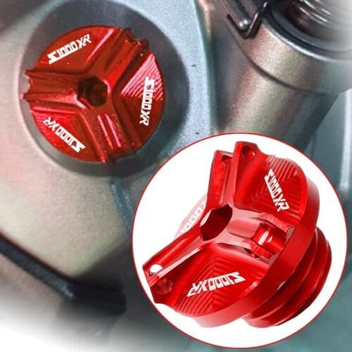 FOR BMW S1000XR 2014 2015 2016 2017 2018 2019 2020 Motorcycle Aluminum Engine Oil Filter Cup Plug Cover screws S1000 XR S 1000 R