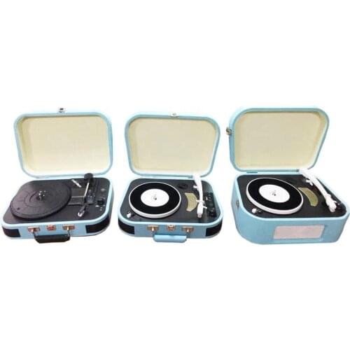 Classical Record Player Portable LP Drive 3-Speed Turntable