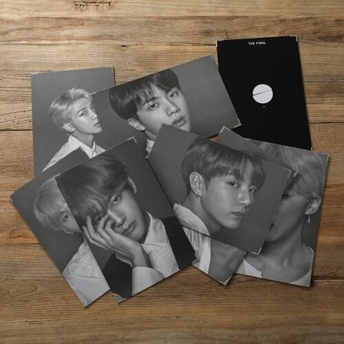 KPOP Bangtan Boys Wings Limited Edition Same Photo Frames Fans Gifts Collections