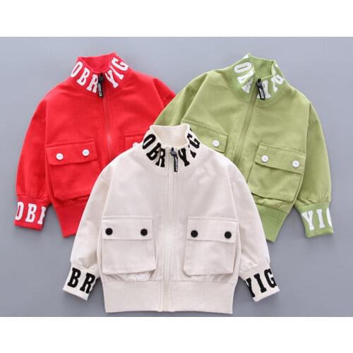 NEW Spring Autumn Baby Boys Girls Coats Toddler Infant Coats Casual Sport Jacket Children Kids Vacation Clothing 1 2 3 4 5 Years