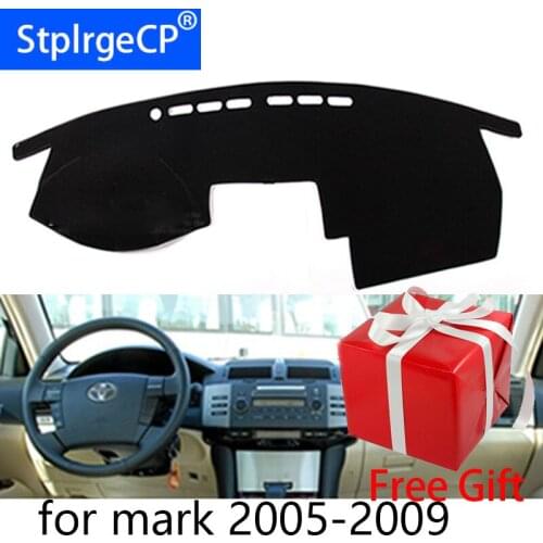 For Toyota mark x 2004-2007 2008 2009 Right and Left Hand Drive Car Dashboard Covers Mat Shade Cushion Pad Carpets Accessories