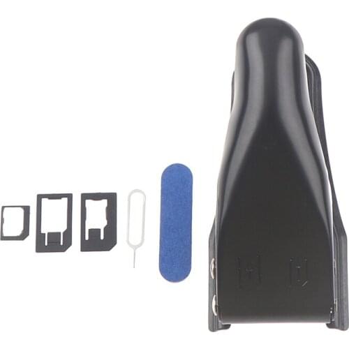New Multi-function Dual 2 in 1 Nano Micro SIM Card Cutter For Smart Phone Accessory