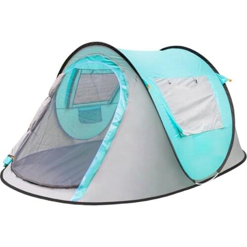 Outdoor 1 second quick open camping tents fully automatic Super breathable 4 man tent Rainproof anti-mosquito tents