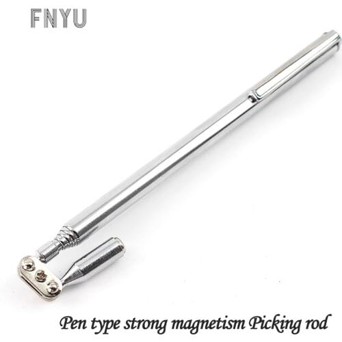 ProsKit MS-323 Portable Strong Magnetic Pick Rod Screw Magnetic Pick Up Rod Tool Stick Telescopic 178-582MM Magnet 1LB