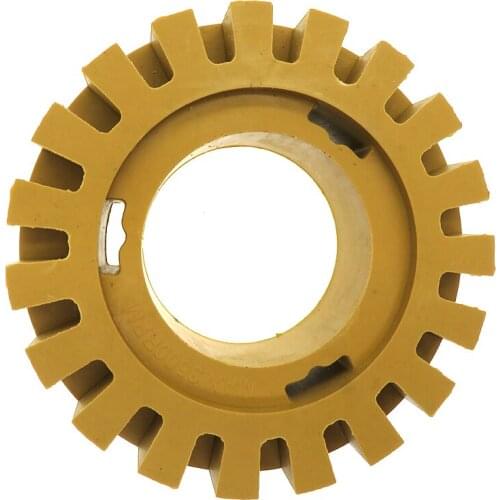 4 Inch Rubber Eraser Wheel for Adhesive Sticker Pinstripe Decal Graphic Remover