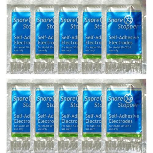 Self-adhensive Electrodes Replacement Pad for Intelligent Snore Stopper Infrared Ray Detects Wristband