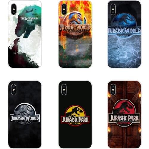 For Apple iPhone X XR XS MAX 4 4S 5 5S 5C SE 6 6S 7 8 Plus ipod touch 5 6 Silicone Phone Case Cover Jurassic Park Dinosaur World