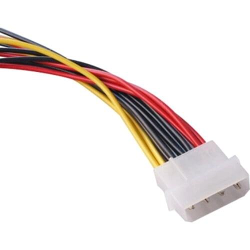 SATA Power Splitter Adapter Cable 4Pin IDE Molex To SATA One to Three SATA Power Wire Converter