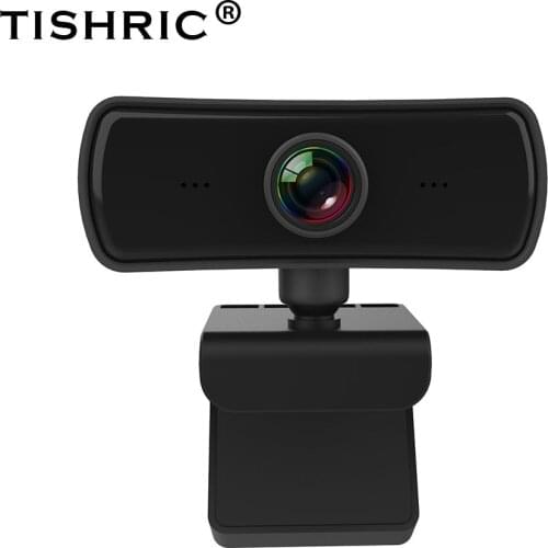 TISHRIC 2K 4 Million Pixels Webcam 1080p Web Cam Web Camera With Microphone Camara Web Para Pc For Live Broadcast Video Calling
