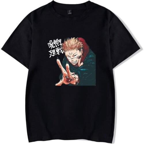 Jujutsu kaisen T-Shirts Boys/Girls O-Neck Anime T-shirt Fashion Short Sleeve Tshirts Casual Unisex Tees Tops Clothes Oversized