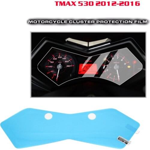 For Yamaha TMAX 530 2012-2016 NEW Motorcycle Instrument Cluster Scratch Protection Film Screen Protector