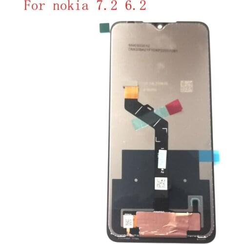 For Nokia 7.2 6.2 Lcd screen Display+Touch Glass DIgitizer Assembly For nokia7.2 Replacement Parts