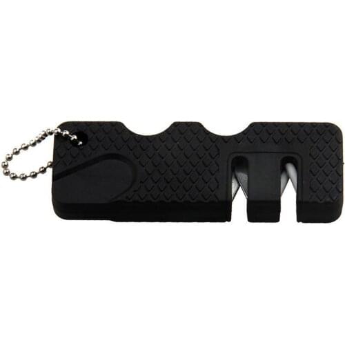 1Pcs Portable Sharpening Tool Multi-functional Outdoor Sharpener Steel Tungsten Ceramic Multi-functional Portable Sharpener G1B0