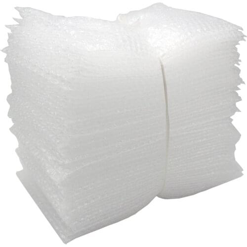 100Pcs Wholesale Bubble Mailer Transparent Shipping Mailing Bags Shockproof Courier Packaging Bag Plastic Bubble Envelope Bags