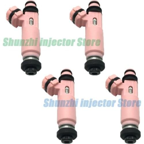 4pcs Fuel Injector Nozzle For Mitsubishi PAJERO SPORT 6G72 3.0 V6 OE No:195500-4140 1955004140 MR507376