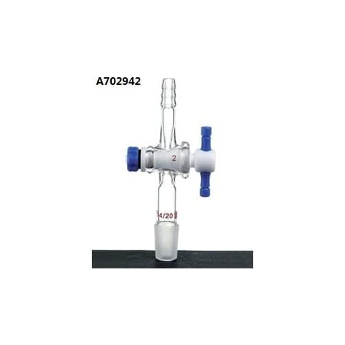 A702942 synthware,Adapter, Vacuum, PTFE stopcock, Joint:29/42, Stopcock Bore:2mm