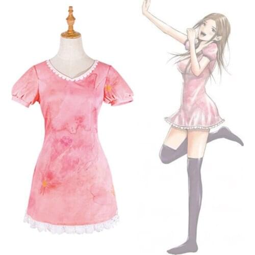 Anime Back Street Girls: Gokudolls Cosplay Costume Mari Tachibana Chika Sugihara Airi Yamamoto Cosplay Dress Halloween Carnival