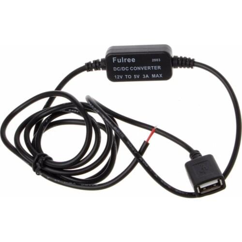 12V to 5V 3A Car Charger USB Female Plug Power Supply Converter For PDA DVR Camcorder GPS Tablet Phone Device C45