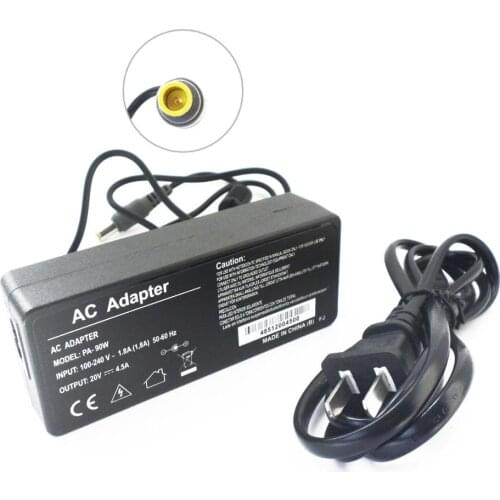 Notebook AC Adapter for Lenovo ThinkPad HQ984 L410 L412 L420 E420 E425 E430 E520 E30 E40 E50 SL510K 20V 90W Power Charger Plug