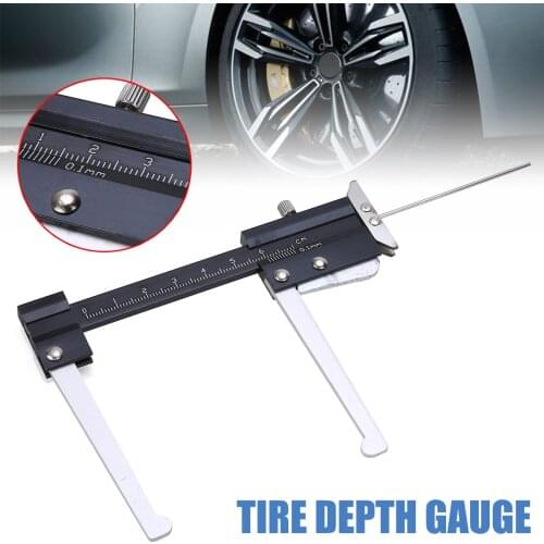 New Digital Caliper Brake Disc Thickness Measuring Tool Tire Tread Depth Gauge Brake Disc Brake Pad Wear Thickness Test Tool