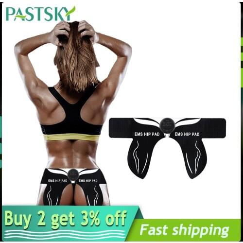 Electrical Hip Trainer EMS Muscle Stimulator Vibration Exercise Massage Fitness Body Slimming Shaping Fat Burning Workout Device