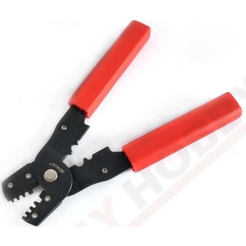 RC hobby model hand tool wire terminal crimping pliers 28-18AWG JST mini big Tamiya JR pins connectors springs