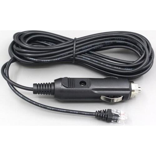 100pcs 4.5m Car Power Cable For Valentine One V1 Uniden DFR8 DFR7 R7 R1 Escort Max Max360c Redline Radar 968 Laser Detector