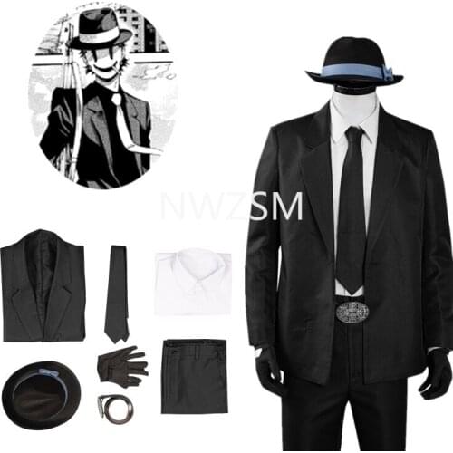 Anime High Rise Invasion Cosplay Sniper Mask Cosplay Costume Uniform Outfit Halloween Carnival Suit