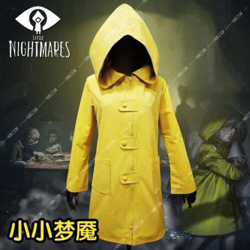 Little Nightmares six cosplay Little Nightmare Hungry Kids Little Six Cosplay Costume Party Halloween