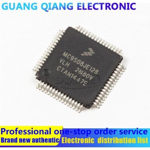 1PCS MC9S08JE128VLH IC MCU 8BIT 128KB FLASH 64LQFP