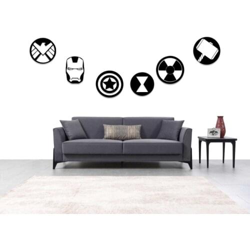 The Avengers 6 Piece Decorative Table Set Big size