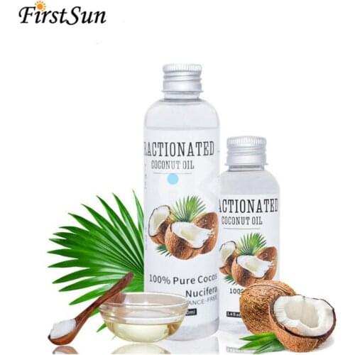 Natural Organic Coconut Oil 100% Organic Castor Oil Moisturizing Deep Relaxation Body Face Massage Essential Oil Skin Care 100ml