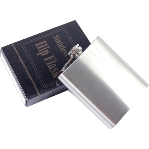 Outdoor Durable Solid Compact Pocket 7oz Stainless Steel Hip Flask