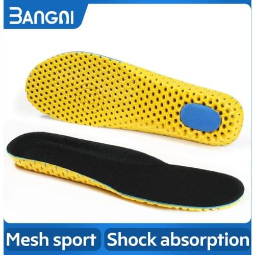 3ANGNI 1Pair Memory Foam Insoles For Shoes Orthopedic Soft Pad Inserts For Men Woman Running