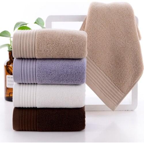 Pure Cotton Limit 32 Plain Towels Logo Manufacturers Towel Wholesale Can Be Customized 100g Face Towel Combed Cotton Solid