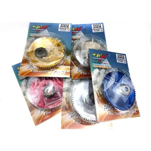 Taiwan TWH aluminum Fan Variator Racing Scooter Variator CNC for GY6 50 80 139QMB/QMA ZX Dio 50 Scooter Moped Free Shipping