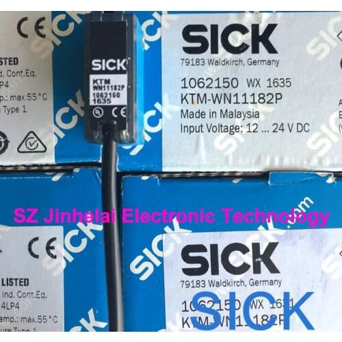 100% Authentic original KTM-WN11182P SICK Photoelectric switch, Color code sensor (replace KT3W-N1116)
