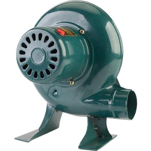 100W household blower Iron Barbecue blower Mini industrial centrifugal blower 220V