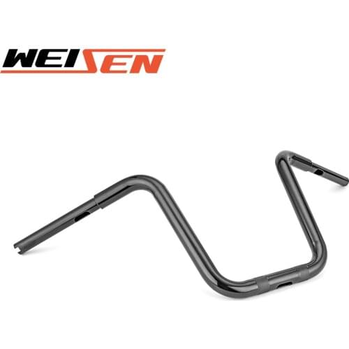 12 " Gloss Black Ape Hanger Handlebar Motorcycle Accessories For Harley Davidson Road King Special FLHRXS 2017-2021