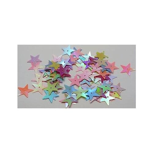 1350 Mixed Color Star loose sequins Paillettes 15mm sewing Wedding craft
